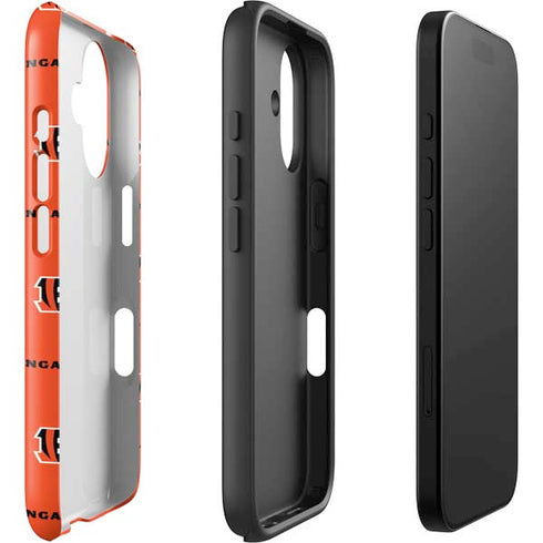 NFL Cincinnati Bengals Blitz Series iPhone 16 Plus Impact Case
