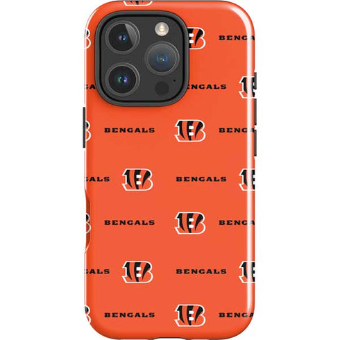 NFL Cincinnati Bengals Blitz Series iPhone 16 Pro Impact Case
