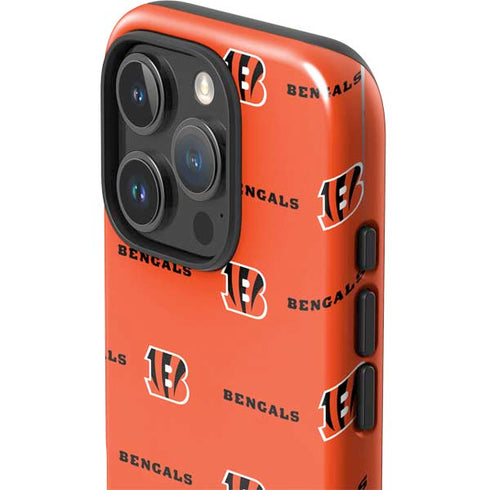 NFL Cincinnati Bengals Blitz Series iPhone 16 Pro Impact Case