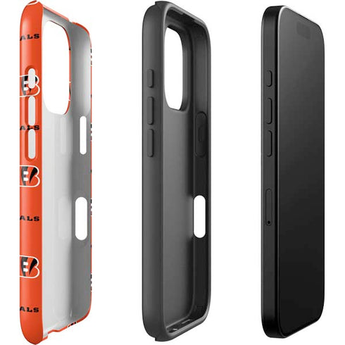 NFL Cincinnati Bengals Blitz Series iPhone 16 Pro Impact Case