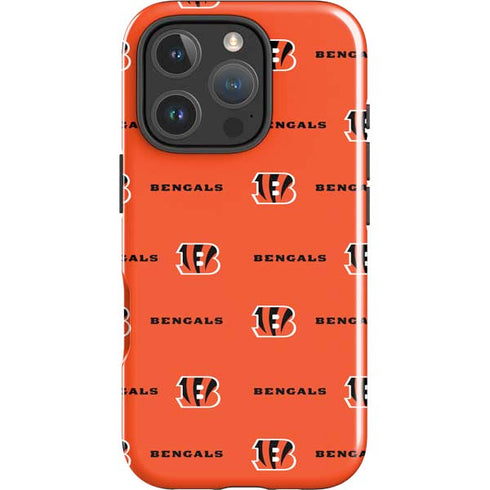 NFL Cincinnati Bengals Blitz Series iPhone 16 Pro Max Impact Case