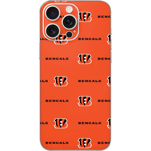 NFL Cincinnati Bengals Blitz Series iPhone 16 Pro Max Skin