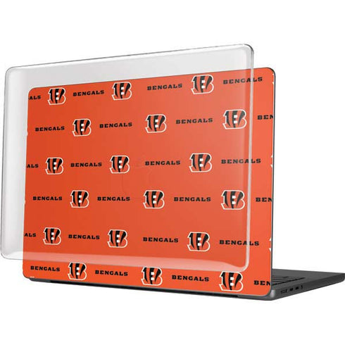 NFL Cincinnati Bengals Blitz Series MacBook Pro 14in (2021-24) Case plus Skin