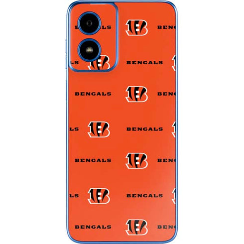 NFL Cincinnati Bengals Blitz Series Moto G Play 4G (2024) Skin
