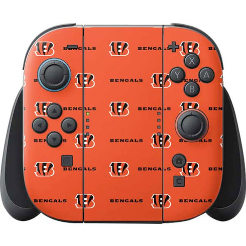 NFL Cincinnati Bengals Blitz Series Nintendo Switch 2 (2025) Joy-Con Controller Skin