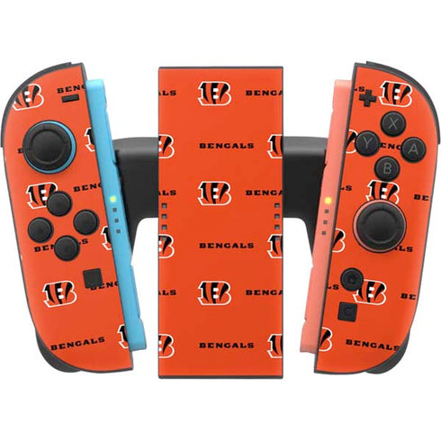 NFL Cincinnati Bengals Blitz Series Nintendo Switch 2 (2025) Joy-Con Controller Skin