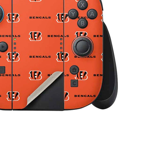 NFL Cincinnati Bengals Blitz Series Nintendo Switch 2 (2025) Joy-Con Controller Skin