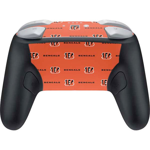 NFL Cincinnati Bengals Blitz Series Nintendo Switch 2 (2025) Pro Controller Skin