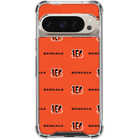 NFL Cincinnati Bengals Blitz Series Pixel 9/9 Pro Clear Case