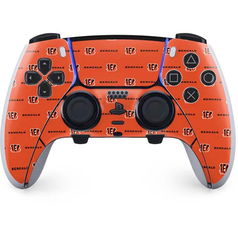 NFL Cincinnati Bengals Blitz Series PS5 DualSense Edge Pro Controller Skin