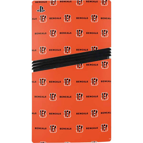 NFL Cincinnati Bengals Blitz Series PS5 Pro Console Skin