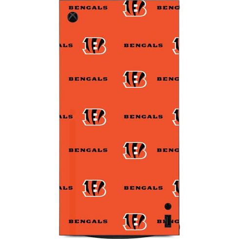 NFL Cincinnati Bengals Blitz Series XBox Series X Digital Edition Console Skin