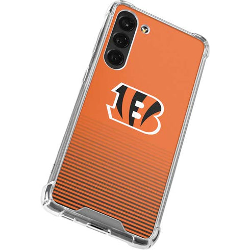 NFL Cincinnati Bengals Breakaway Galaxy S24 FE Clear Case