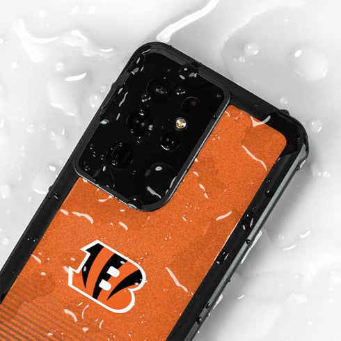 NFL Cincinnati Bengals Breakaway Galaxy S24 Ultra Waterproof Case