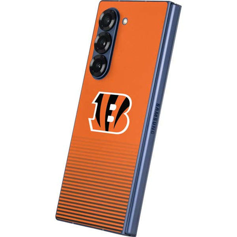 NFL Cincinnati Bengals Breakaway Galaxy Z Fold6 Skin