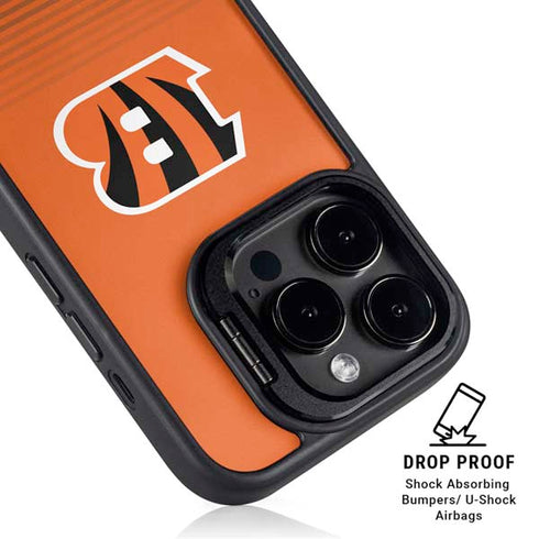 NFL Cincinnati Bengals Breakaway iPhone 15 Pro Max Kickstand Case