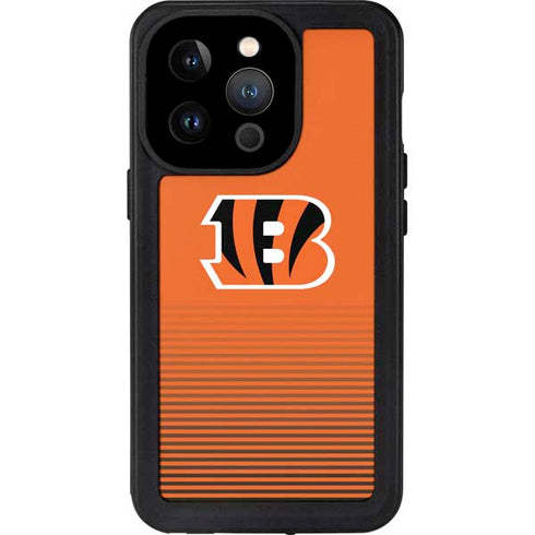 NFL Cincinnati Bengals Breakaway iPhone 15 Pro Waterproof Case
