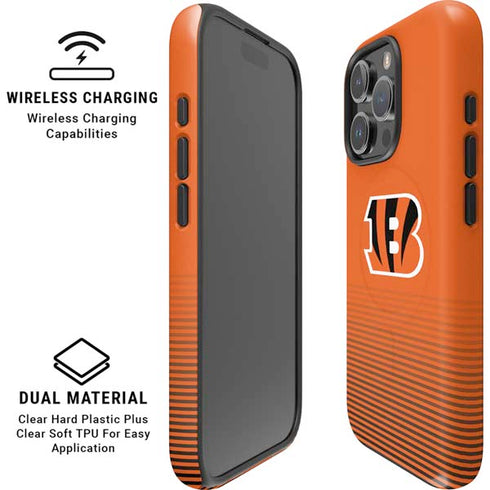 NFL Cincinnati Bengals Breakaway iPhone 16 Pro Magsafe Impact Case