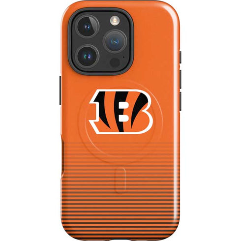 NFL Cincinnati Bengals Breakaway iPhone 16 Pro Max Magsafe Impact Case