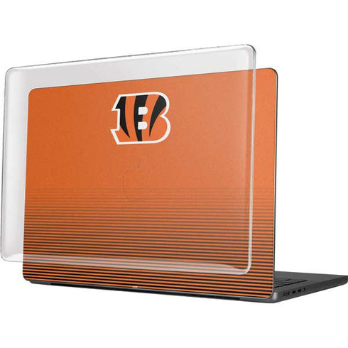 NFL Cincinnati Bengals Breakaway MacBook Pro 14in (2021-24) Case plus Skin