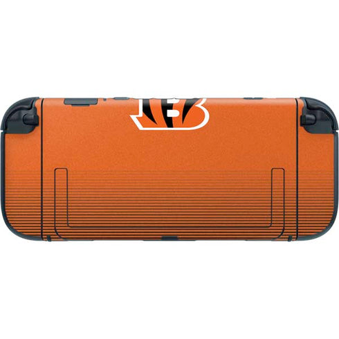 NFL Cincinnati Bengals Breakaway Nintendo Switch 2 (2025) with Joy-Con Skin