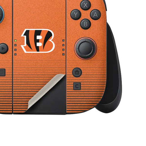 NFL Cincinnati Bengals Breakaway Nintendo Switch 2 (2025) Joy-Con Controller Skin