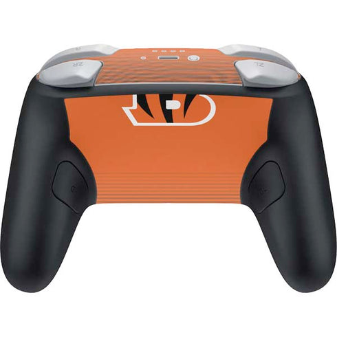 NFL Cincinnati Bengals Breakaway Nintendo Switch 2 (2025) Pro Controller Skin