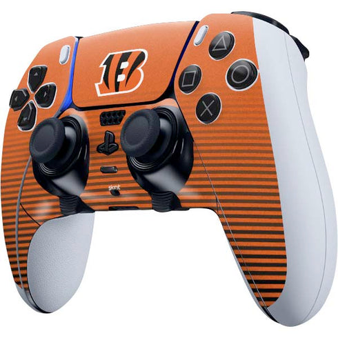 NFL Cincinnati Bengals Breakaway PS5 DualSense Edge Pro Controller Skin