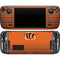 NFL Cincinnati Bengals Breakaway Steam Deck Handheld Gaming Computer OLED Skin