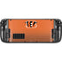 NFL Cincinnati Bengals Breakaway Steam Deck Handheld Gaming Computer Skin