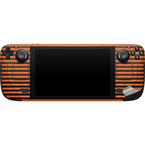 NFL Cincinnati Bengals Breakaway Steam Deck Handheld Gaming Computer Skin