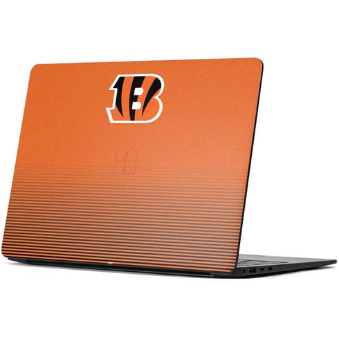 NFL Cincinnati Bengals Breakaway Surface Laptop 7 15in Skin
