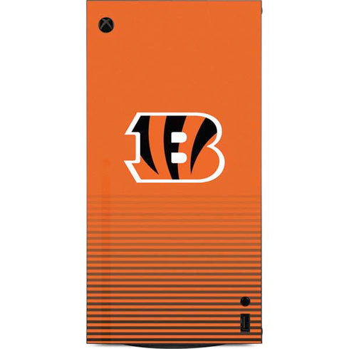 NFL Cincinnati Bengals Breakaway XBox Series X Digital Edition Console Skin