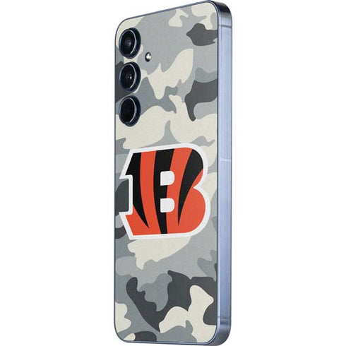 NFL Cincinnati Bengals Camo Galaxy A36 5G Skin
