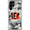 NFL Cincinnati Bengals Camo Galaxy S23 Ultra Clear Case