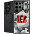 NFL Cincinnati Bengals Camo Galaxy S24 Ultra Kickstand Case