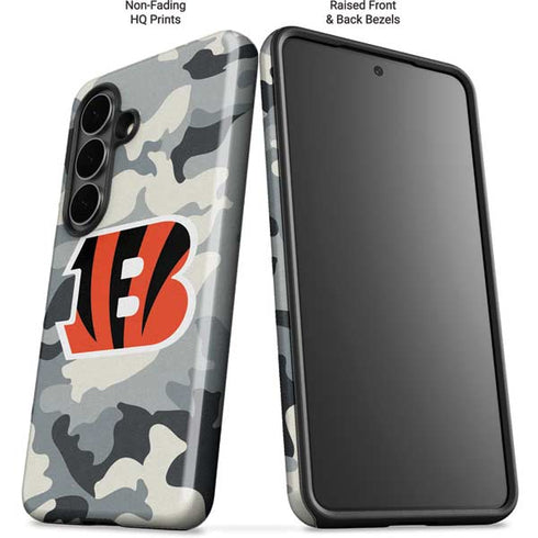 NFL Cincinnati Bengals Camo Galaxy S26 Plus Impact Case