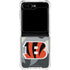NFL Cincinnati Bengals Camo Galaxy Z Flip6 Clear Case