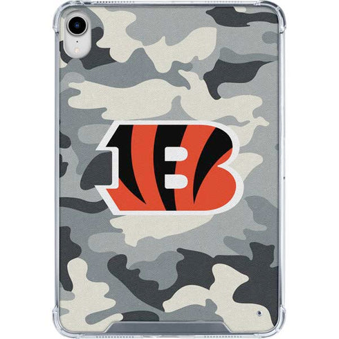 NFL Cincinnati Bengals Camo iPad 11th Gen (2025) Clear Case