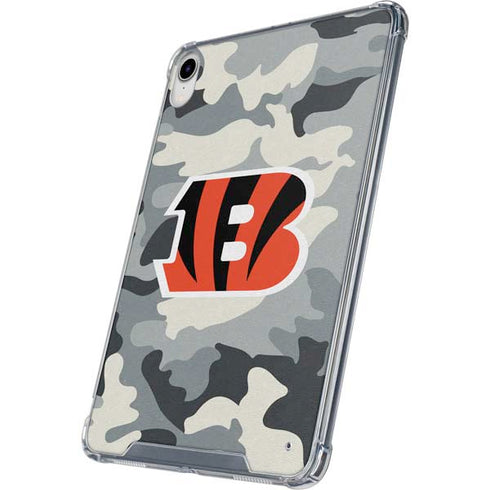 NFL Cincinnati Bengals Camo iPad 11th Gen (2025) Clear Case