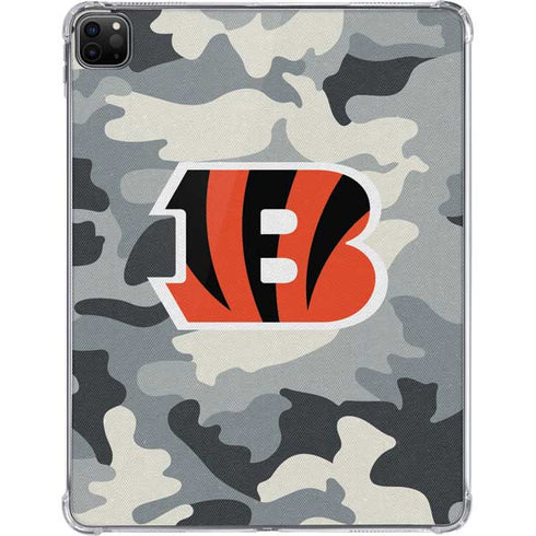 NFL Cincinnati Bengals Camo iPad Pro 11in (2024) Clear Case