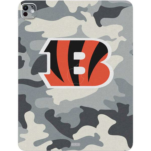 NFL Cincinnati Bengals Camo iPad Pro 13in M4 (2024) Skin