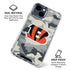 NFL Cincinnati Bengals Camo iPhone 15 Clear Case