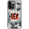 NFL Cincinnati Bengals Camo iPhone 16 Pro Clear Case