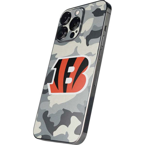 NFL Cincinnati Bengals Camo iPhone 16 Pro Max Skin