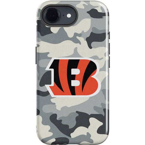 NFL Cincinnati Bengals Camo iPhone 16e Impact Case