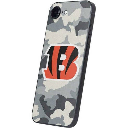 NFL Cincinnati Bengals Camo iPhone 16e Skin