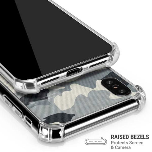 NFL Cincinnati Bengals Camo iPhone X/XS Clear Case