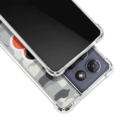 NFL Cincinnati Bengals Camo Moto G Power 5G (2025) Clear Case