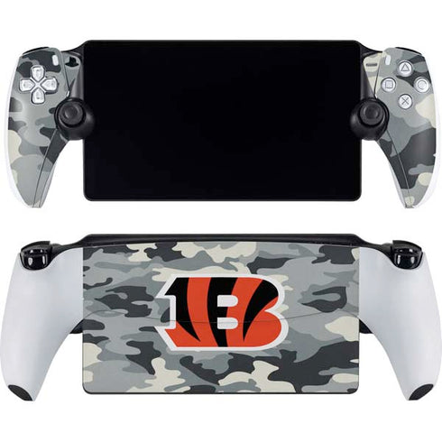 NFL Cincinnati Bengals Camo PlayStation Portal Remote Player Skin